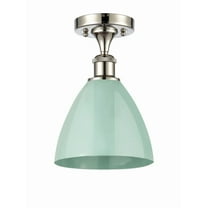 Innovations Lighting - Plymouth Dome - 1 Light Semi-Flush Mount In Industrial