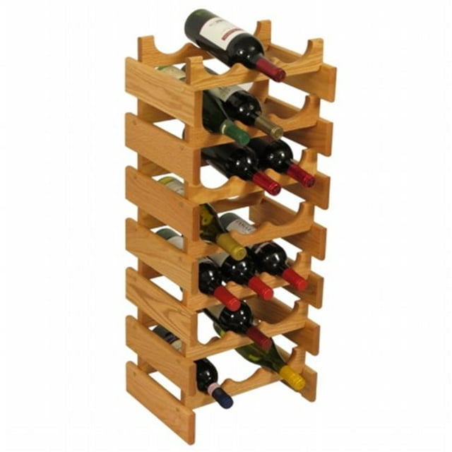 Wooden Mallet WR37LO 21 Bottle Dakota Wine Rack
