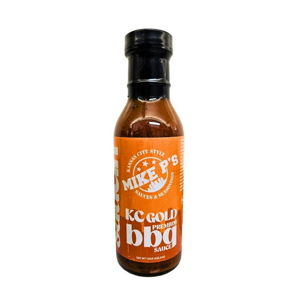 Mike P's KC Gold BBQ Sauce, 15oz (Pack of 2)
