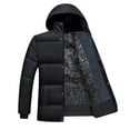 thumbnail image 3 of guisaled Mens Winter Coats Water Resistant Windproof Puffer Jacket Full Zipper Hooded Lightweight Warm Insulated Quilted Jackets, 3 of 7