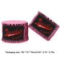 thumbnail image 5 of Vendas de boxeo 3M Muñequeras elásticas transpirables para hombres y mujeres (3M Negro) Likrtyny  Para estrenar, 5 of 5