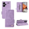 thumbnail image 1 of For Xiaomi Redmi Note 13 Pro+ 5G Magnetic Clasp Leather Phone Case(Purple),iPhone 14 Pro Max, 1 of 6