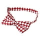 thumbnail image 5 of de moño tejida con rayas de esmoquin para hombre, en y negro SM SunniMix Corbata de moño, 5 of 8