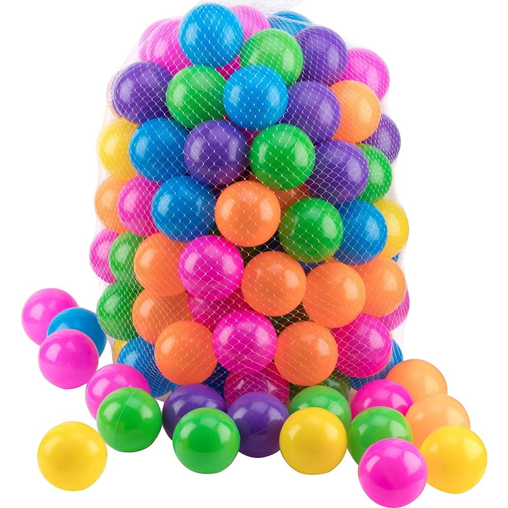 Pit Ball 200 Pack Ball Pit Balls Crush Proof, BPA Free Includes