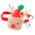 thumbnail image 2 of dianhelloya Cat Collar Christmas Element Dress-up Skin Friendly Festival Decoration Pet Collar with Bell Pet Accessories, 2 of 8