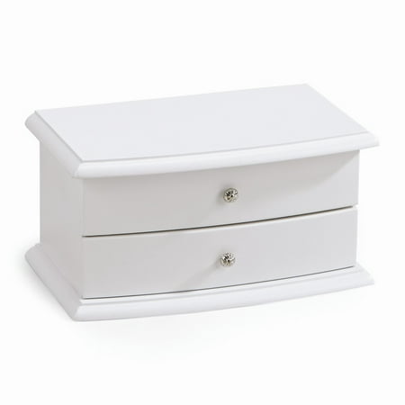 White Wood Jewelry Box