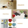 thumbnail image 6 of 9 Pcs Diamond Fridge Magnet Refrigerator Magnets Creative Kitchen Kids for Crystal Heart Whiteboard, 6 of 6