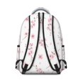 thumbnail image 3 of Pioneer Flower Floral Print Pattern Backpack for School, Cute School Bag with Adjustable Shoulder Straps and Padded Back, 15.3"x11"x7.1", 3 of 5