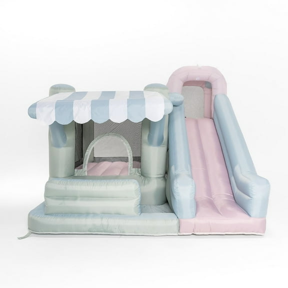 Playsmol Market Splash Inflatable Bounce House