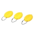 thumbnail image 6 of Oval Squeeze Coin Holders - 3 Yellow units | Vintage Coin Purses | Keeps Change and Small items | Made in USA, 6 of 6