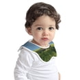 thumbnail image 2 of Bingfone Elephant Dog Soft Bibs For Baby Boy Girl 360 Rotate Petal Absorbent Bibs Washable For Drooling Teething, 2 of 9