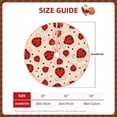 thumbnail image 4 of Bingfone Christmas Tree Skirt Mat Christmas Decoration Interior 30"-Red Ladybug, 4 of 8