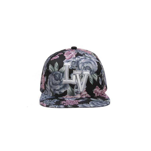 Floral Print City Cap Snapback - Las Vegas