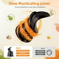 thumbnail image 5 of Fenbeli Juicer Machine,Cold Press Juicer with 3.2" Wide Feed Chute, Slow Masticating Juicer for Whole Fruits & Vegetables, Easy to Clean, High Juice Yield, 5 of 7