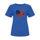 thumbnail image 3 of Camisetas de Manga Corta para las Mujeres Día de la Independencia Impresión Básica Camiseta de Verano, Cuello Redondo Casual Camiseta Blusa, 3 of 4