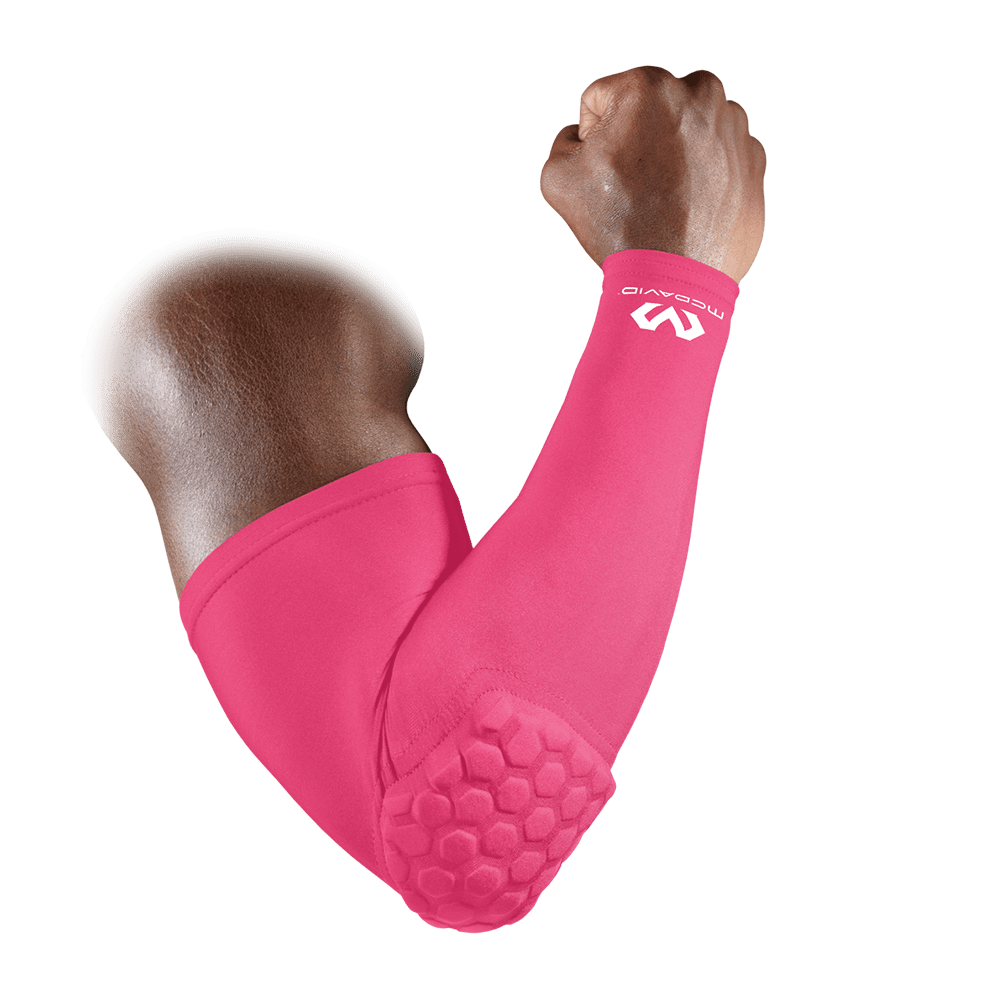 Collision Avoidance Hex Padded Elbow for Volleyball Football Baseball Cycling Basketball Shooter Sleeves Elbow Pads 