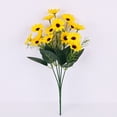 thumbnail image 6 of Fake Flowers, Realistic Daisy Artificial Flowers with Stems for Home Office Table Centerpieces Weddings, 6 of 8