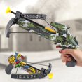 thumbnail image 3 of Children's Bow And Arrow Shooting Bow And Crossbow Model Toy Camouflage Suction Cup Set Archery Sport Boy Interactive Gift, 3 of 5