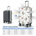 thumbnail image 6 of Fotbe Funny Chicken Luggage Cover Protector,Suitcase Protector,Scratch and Dirt Resistant,Fits 18-32 Inch Luggage-Medium, 6 of 9