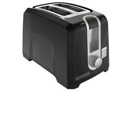 BLACK+DECKER 2-Slice Stainless Steel Toaster T2707S with Extra