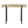 thumbnail image 4 of SAFAVIEH Alyssa Rectangular Mid-Century Wood Top Console Table, Brown, 4 of 9