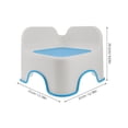 thumbnail image 2 of WRITWAA Bathroom Stool Potty Training Step Stool For Kids Thickened Plastic 1Pack, 2 of 8