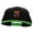 Black Yellow, variant on Summer Vibin Embroidered Wool Blend 2 Tone Classic Snapback - Black Orange OSFM