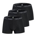 thumbnail image 1 of TFixol Paquete de 3 calzoncillos tipo bóxer transpirables para hombre, ropa interior deportiva, compresión, 1 of 8