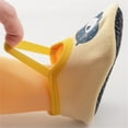 thumbnail image 5 of Generic Child Socks Baby Toddler Anti Slip Socks Cute Floor Socks for Cute Casual Soft Comfortable Breathable (1-2 Years,Yellow), 5 of 7