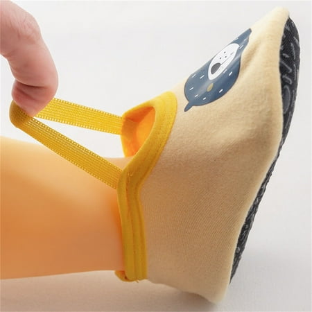 

LYCAQL Baby Socks Baby Toddler Anti Slip Socks Cute Floor Socks ( 6 Months To 5 Years) Toddler Clothes Size 2t (Yellow 1-2 Years)