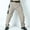 Khaki, variant on Men's Winter Casual Pants,Winter Pants For Men With Fleece And Waterproof Solid Color Cargo Pants Warm Work Pants For Cold Weather