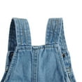 thumbnail image 5 of Toddler Girls Kid Jeans Bib Romper Overall Solid Color Suspender Pants Shorts Clothes, 5 of 7