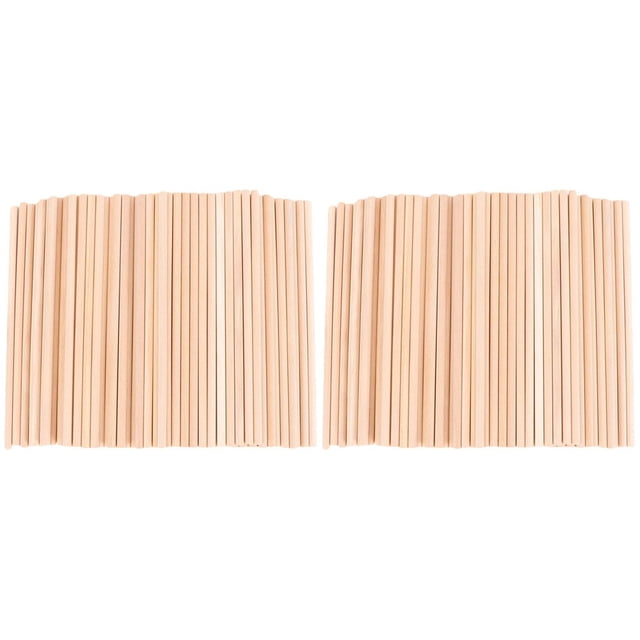 LEEYNEER 100 Pcs Bâtons de Rythme de Percussion Bâtons de Rythme en Bois Bâtons de Musique pour Enfants Instruments de Musique pour Enfants