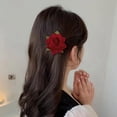 thumbnail image 6 of 3.14 Rose Hair Clips for Weddings Corsage Hair Pins for Women Flower Girl HairAccessories for Women Flower HairClips, 6 of 10