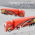 thumbnail image 6 of BIMZUC Container Truck Car Model Pull Back Vehicle Toy Simulation Large Size Openable Door Kids 14.57 inches / 37 cm Style 1, 6 of 9