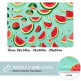 thumbnail image 2 of Watermelon Non-Slip Machine Washable Polyester Kitchen Mat Indoor Rug Kitchen Rug, 2 of 6