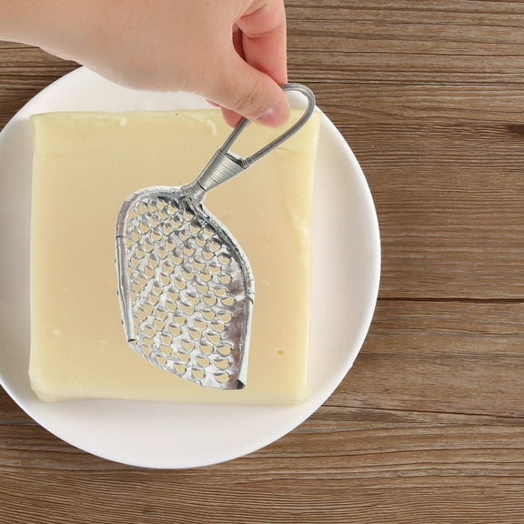 OUNONA Chinese Household Gadgets Stainless Steel Jelly Scraper Silver