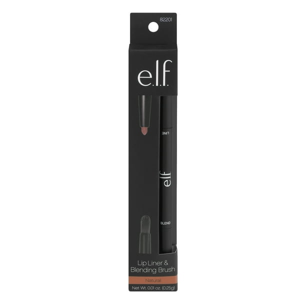 e.l.f. Lip Liner & Blending Brush, Natural