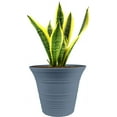 thumbnail image 2 of The HC Companies 12" Sedona Planter in Slate Blue, 2 of 8