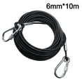 thumbnail image 2 of Pet Heavy Duty Reflective Dog Leash Lead Runner For Dogs Blue 5mm Wide, 2 of 5