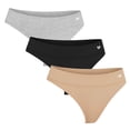 thumbnail image 4 of Tangas Marel para Mujer, Seamless Multicolor Talla M, 3 Piezas, 4 of 4