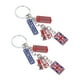thumbnail image 4 of 2PCS London Keychains for Travel UK Souvenirs British Flag Keychain Bus Keychain para bacilínea de recuerdo británico Charms, 4 of 7
