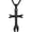 Black, variant on Cross Necklace for Men Stainless Steel Bible Verse Philippians 4:13 I CAN DO ALL THINGS Wrench Cross Pendant Necklace