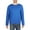 Deep Cobalt, variant on Ideology Mens Fleece Crewneck Sweatshirt