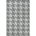 thumbnail image 4 of nuLOOM Resi Geometric Striped Indoor/Outdoor Area Rug, 8' x 10', Resi Dark Grey, 4 of 5