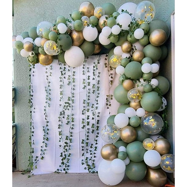 Confettis rond vert, mariage, anniversaire
