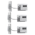 thumbnail image 1 of 3X Cerradura para Refrigerador Cerradura de CombinacióN de 4 DíGitos para Refrigeradores, Congeladores y Gabinetes, InstalacióN Sin Taladros, Segura para NiñOs y Mascotas, 1 of 7