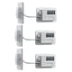thumbnail image 1 of 3X Cerradura para Refrigerador Cerradura de CombinacióN de 4 DíGitos para Refrigeradores, Congeladores y Gabinetes, InstalacióN Sin Taladros, Segura para NiñOs y Mascotas, 1 of 5