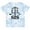Tie Dye Blue, variant on Inktastic Lil Sis Girls Sister Announcement Girls Toddler T-Shirt