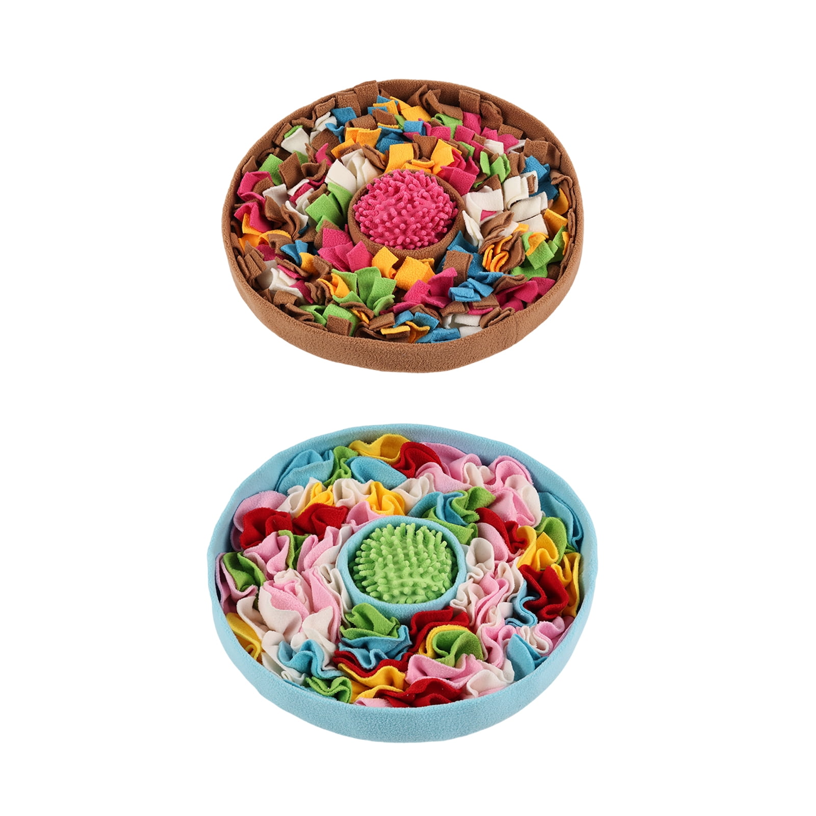 Interactive Snuffle Dog Toy Soft Mat Puzzle Feeding Toy for Puppy Dogs Training and Boredom Relief